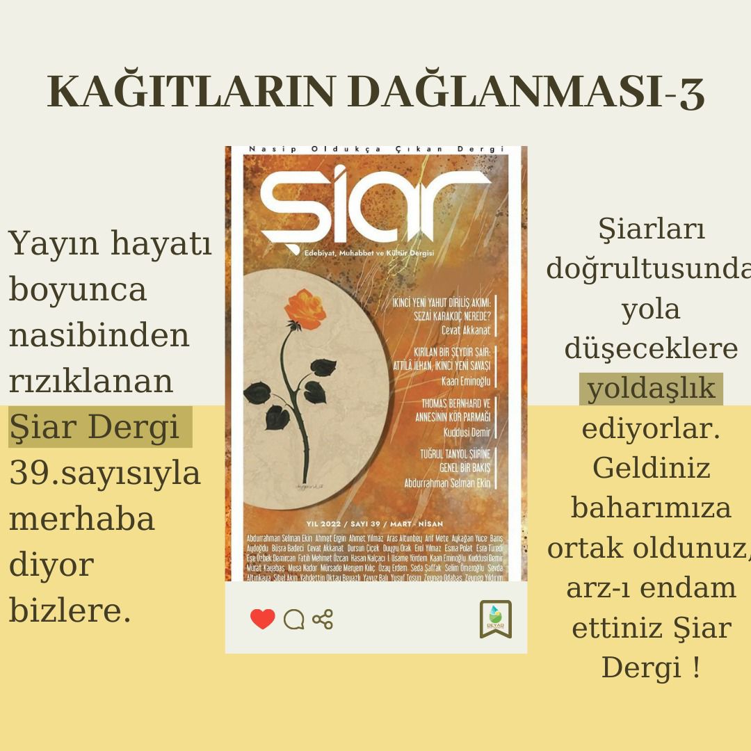 KAĞITLARIN DAĞLANMASI